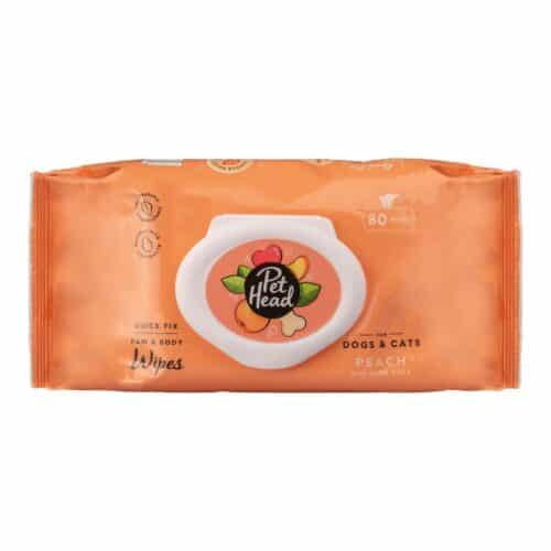 Wet Wipes for Pets Pet Head Quick Fix Peach (80 uds) Wet Wipes for Pets Pet Head Quick Fix Peach (80 uds)