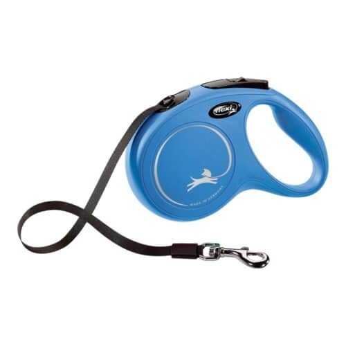 Dog Lead Flexi New Classic 5m Blue Size L Dog Lead Flexi New Classic 5m Blue Size L