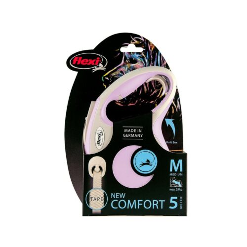 Dog Lead Flexi New Comfort Pink XS size (3 m) Dog Lead Flexi New Comfort Pink XS size (3 m)