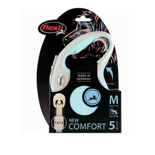 Dog Lead Flexi New Comfort M Blue (5 m) Dog Lead Flexi New Comfort M Blue (5 m)
