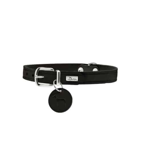 Dog collar Hunter Aalborg Black XS 24-29 cm Dog collar Hunter Aalborg Black XS 24-29 cm