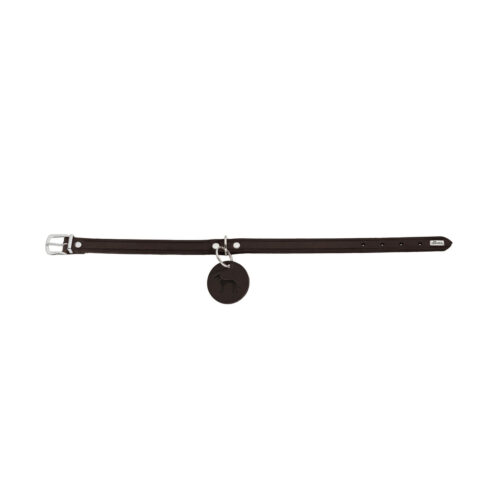 Dog collar Hunter Aalborg Chocolate XS 24-29 cm Dog collar Hunter Aalborg Chocolate XS 24-29 cm