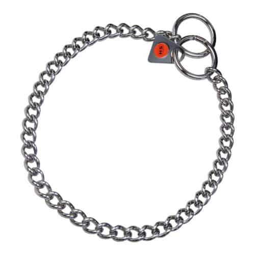 Dog collar Hs Sprenger Silver 2 mm Links Twisted (50 cm) Dog collar Hs Sprenger Silver 2 mm Links Twisted (50 cm)