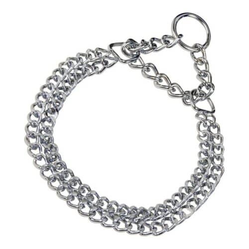 Dog collar Hs Sprenger Silver 2 mm Double Links (50 cm) Dog collar Hs Sprenger Silver 2 mm Double Links (50 cm)