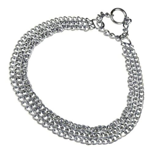 Dog collar Hs Sprenger Silver 2 mm Triple Links (55 cm) Dog collar Hs Sprenger Silver 2 mm Triple Links (55 cm)