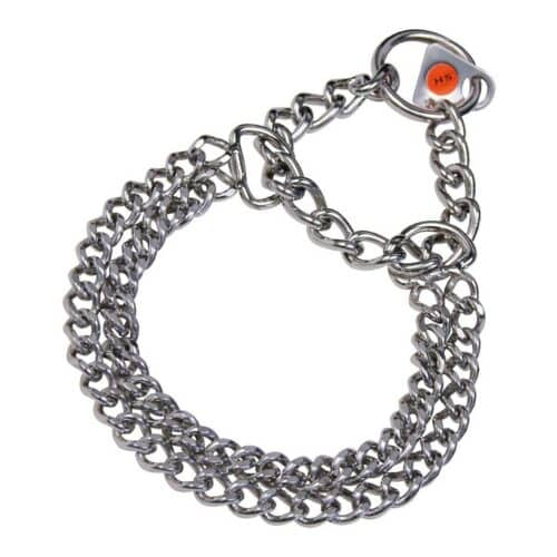 Dog collar Hs Sprenger Silver 2 mm Double Links (50 cm) Dog collar Hs Sprenger Silver 2 mm Double Links (50 cm)