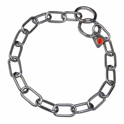 Dog collar Hs Sprenger Silver 3 mm Links Semi-long (50 cm) Dog collar Hs Sprenger Silver 3 mm Links Semi-long (50 cm)