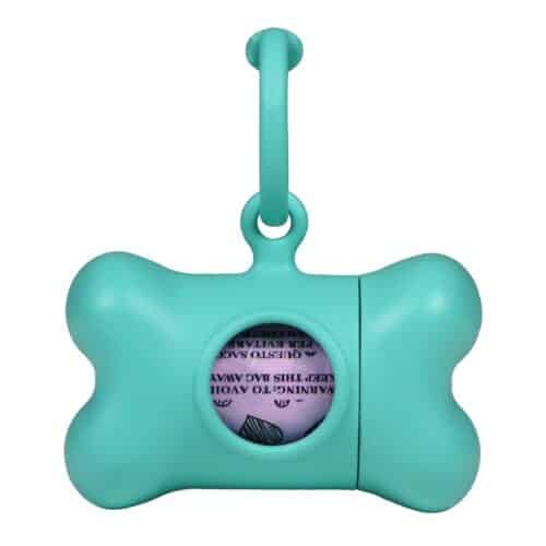 Pet Bag Dispenser United Pets Bon Ton Nano Classic Dog Aquamarine Recycled plastic (6 x 3 x 4 cm) Pet Bag Dispenser United Pets Bon Ton Nano Classic Dog Aquamarine Recycled plastic (6 x 3 x 4 cm)