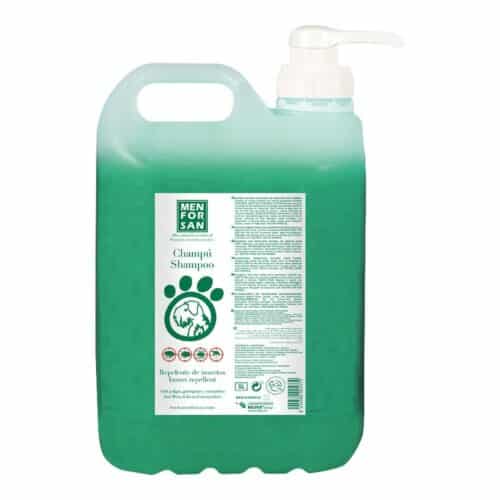 Shampoo Menforsan Dog Insect repellant Citronela 5 L Shampoo Menforsan Dog Insect repellant Citronela 5 L