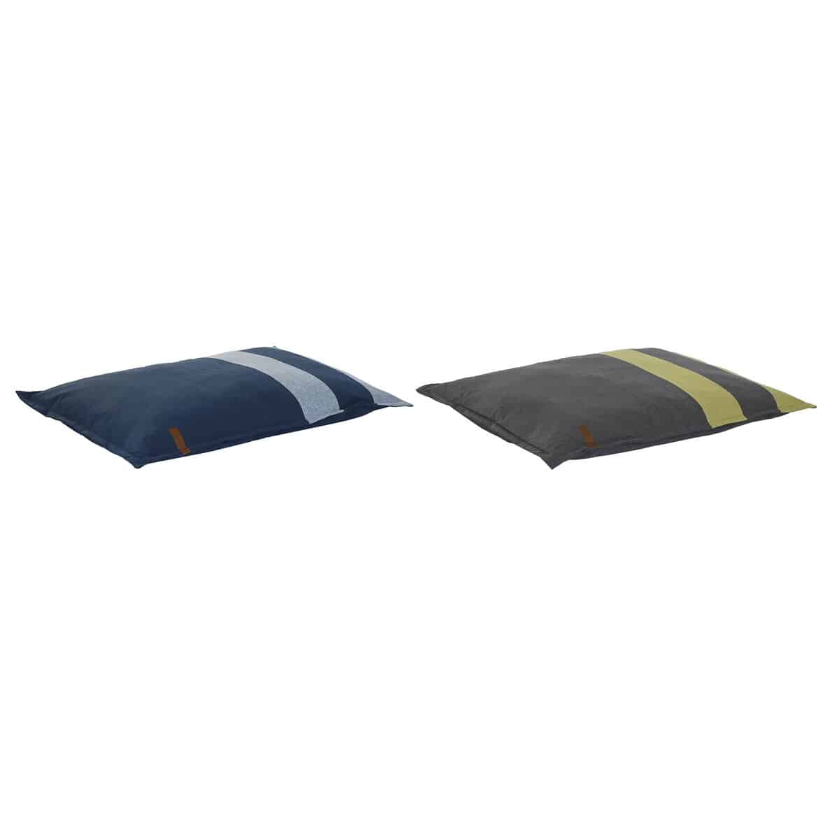 Pet bed DKD Home Decor Brown Beige Navy Blue 60 x 60 x 20 cm