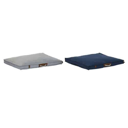 Pet bed DKD Home Decor Blue Brown Grey 72 x 61 x 34 cm Pet bed DKD Home Decor Blue Brown Grey 72 x 61 x 34 cm