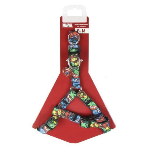 Dog Harness Marvel Black M/L Dog Harness Marvel Black M/L