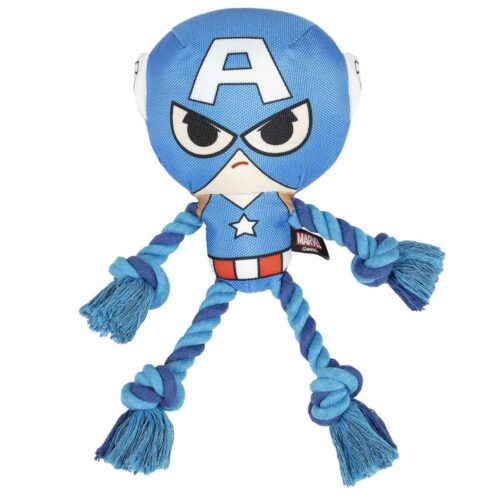 Dog toy The Avengers Blue 13 x 10 x 20 cm Dog toy The Avengers Blue 13 x 10 x 20 cm