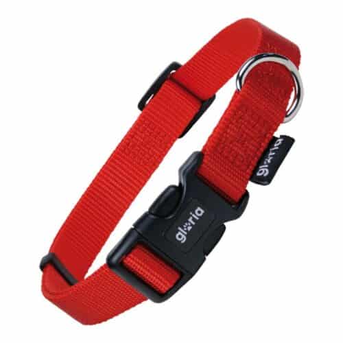 Dog collar Gloria Red Size M (29-53 cm) Dog collar Gloria Red Size M (29-53 cm)