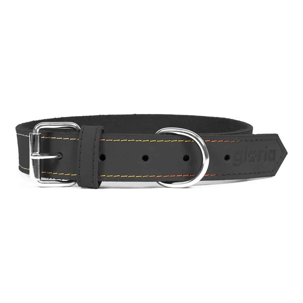 Dog collar Gloria Oasis Black (45 x 1