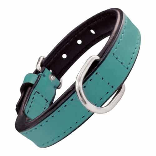 Dog collar Gloria Padded Turquoise 45 cm (45 x 2 cm) Dog collar Gloria Padded Turquoise 45 cm (45 x 2 cm)