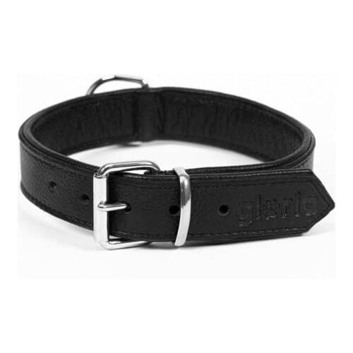 Dog collar Gloria Drymilled Black (35 x 1 Dog collar Gloria Drymilled Black (35 x 1
