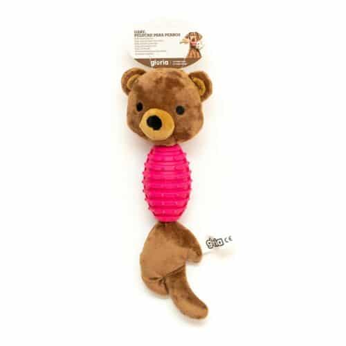 Dog chewing toy Gloria Gaby with sound Polyester Bear Eva Rubber polypropylene Dog chewing toy Gloria Gaby with sound Polyester Bear Eva Rubber polypropylene