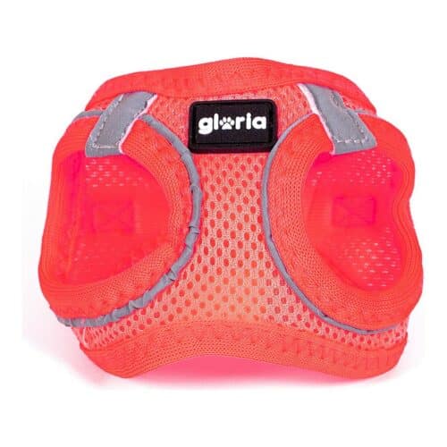 Dog Harness Gloria Air Mesh Trek Star Adjustable Pink L (33