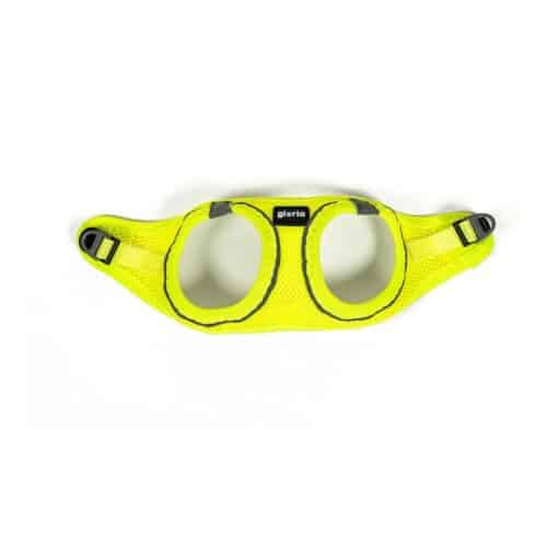 Dog Harness Gloria Air Mesh Trek Star Adjustable Yellow L (33
