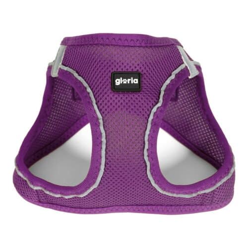 Dog Harness Gloria Air Mesh Trek Star Adjustable Purple L (33 Dog Harness Gloria Air Mesh Trek Star Adjustable Purple L (33