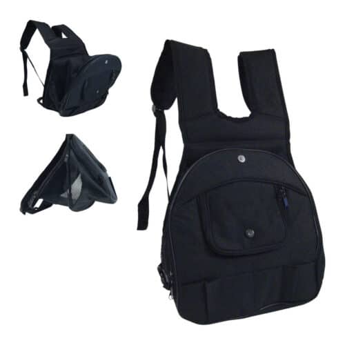 Pet Backpack Gloria Kangaroo Black Expandable 30 x 20 x 34 cm Pet Backpack Gloria Kangaroo Black Expandable 30 x 20 x 34 cm