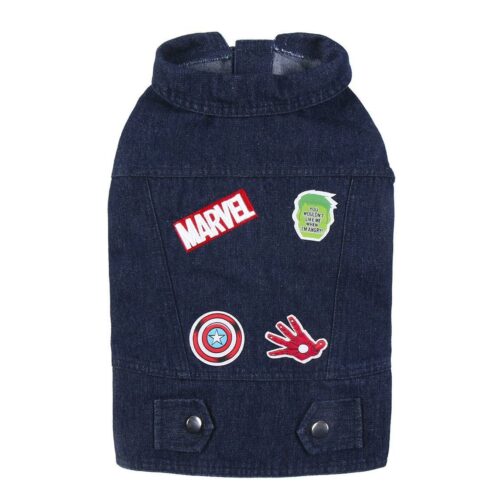 Dog coat Marvel Blue S Dog coat Marvel Blue S