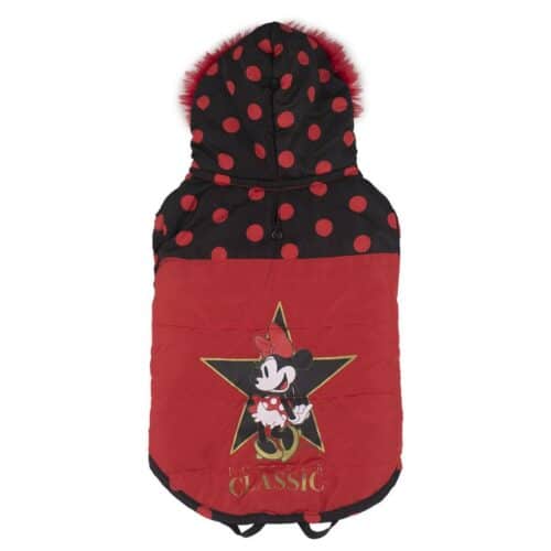 Dog Coat Minnie Mouse Black Red M Dog Coat Minnie Mouse Black Red M
