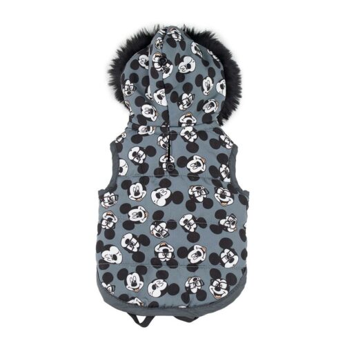 Dog Coat Mickey Mouse XS Grey Dog Coat Mickey Mouse XS Grey