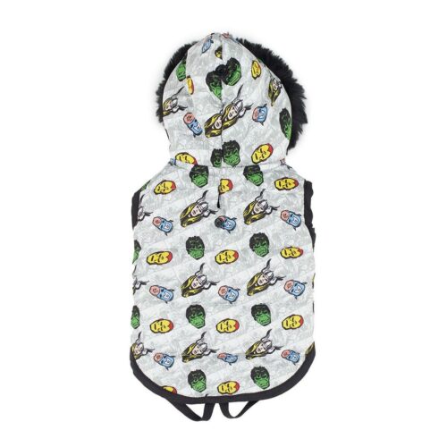 Dog Coat The Avengers Grey M Dog Coat The Avengers Grey M