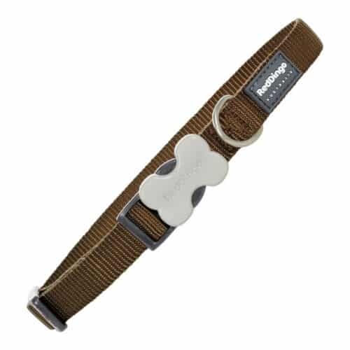 Dog collar Red Dingo Brown (1 Dog collar Red Dingo Brown (1