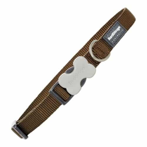 Dog collar Red Dingo Brown (2 Dog collar Red Dingo Brown (2