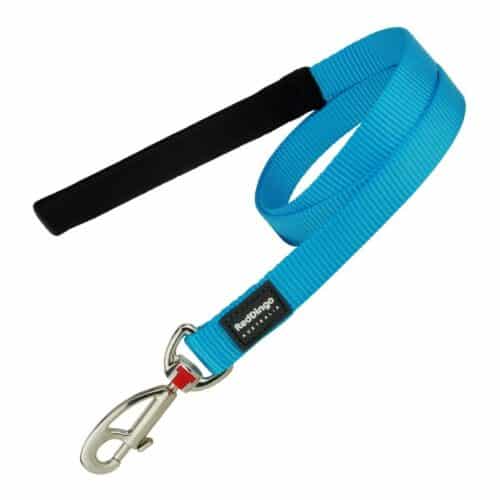 Dog Lead Red Dingo Turquoise (1