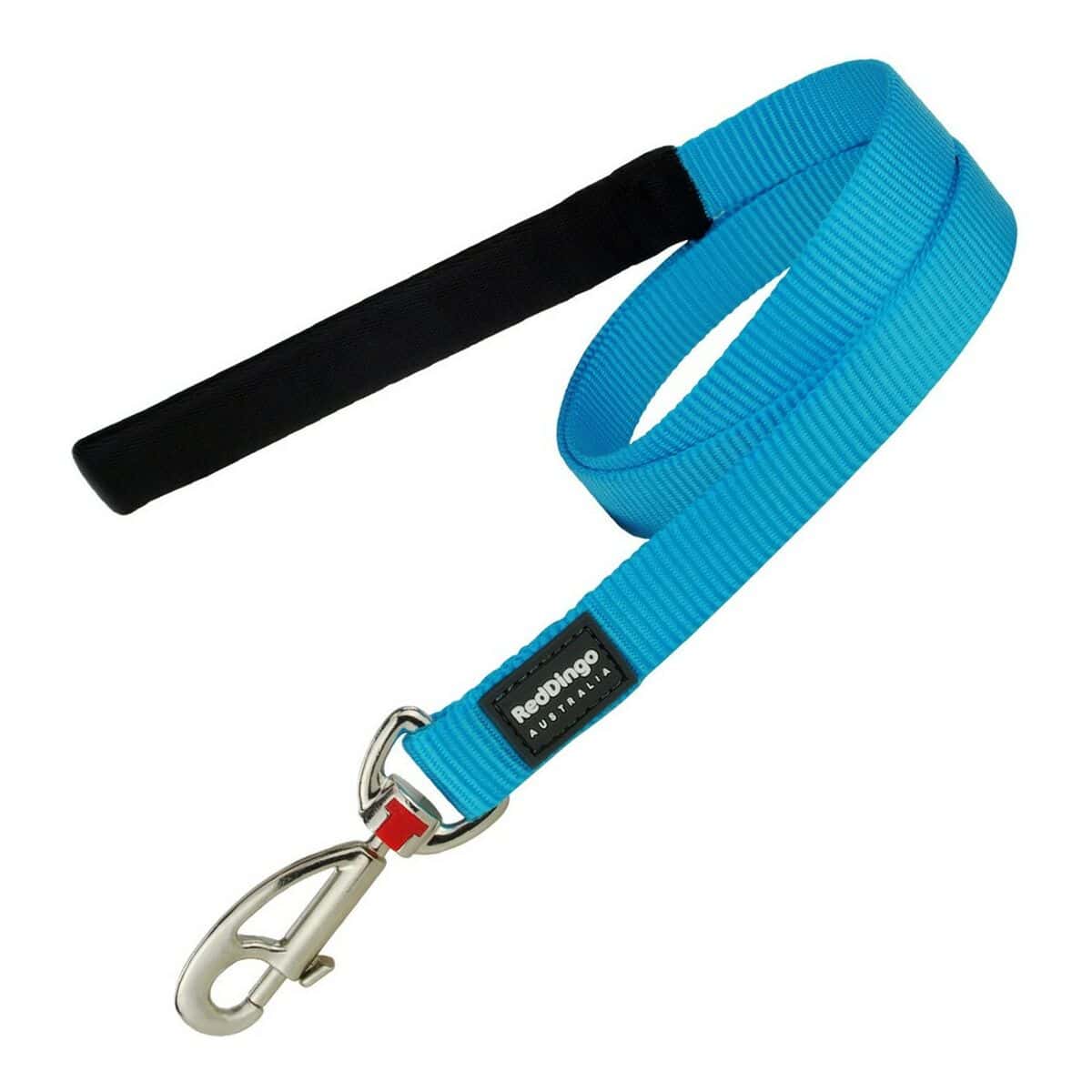 Dog Lead Red Dingo Turquoise (1
