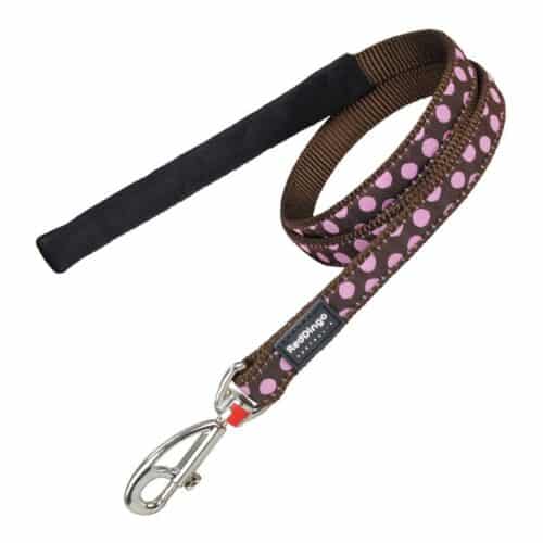 Dog Lead Red Dingo Brown Points (1
