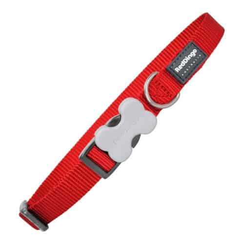 Dog collar Red Dingo Smooth Red (1 Dog collar Red Dingo Smooth Red (1