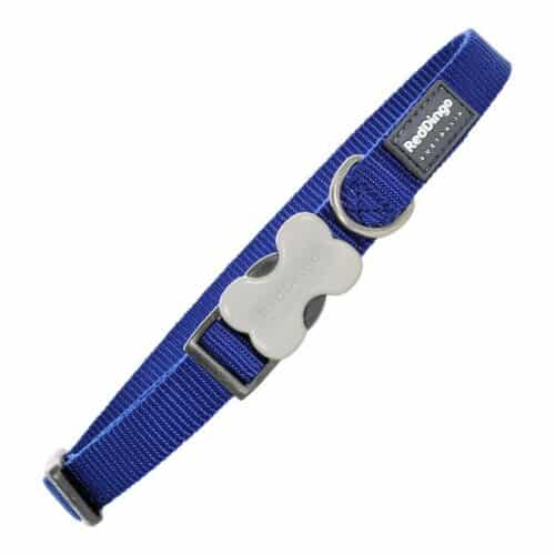 Dog collar Red Dingo Smooth Dark blue (1 Dog collar Red Dingo Smooth Dark blue (1