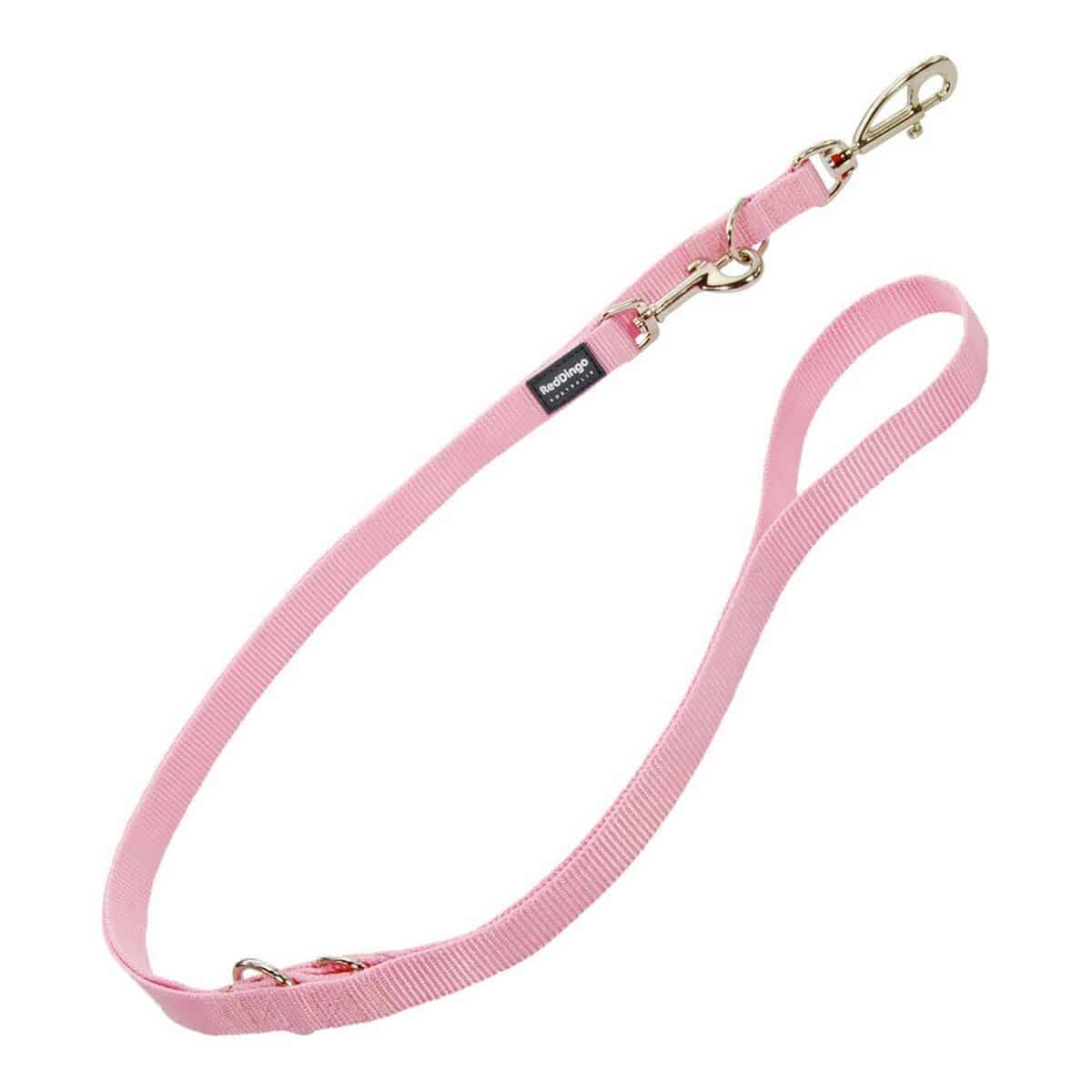 Dog Lead Red Dingo Pink (1