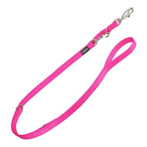 Dog Lead Red Dingo Fuchsia (1