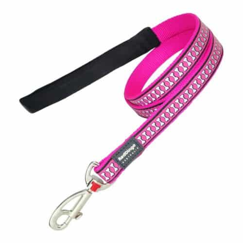Dog Lead Red Dingo Reflective Fuchsia (1 Dog Lead Red Dingo Reflective Fuchsia (1