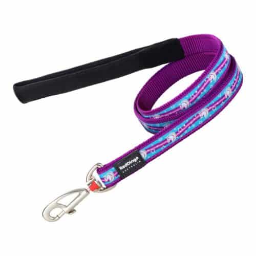 Dog Lead Red Dingo Purple (1
