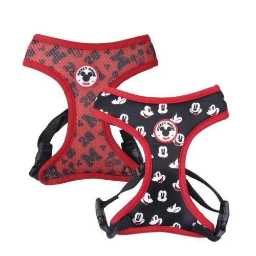 Dog Harness Mickey Mouse XS/S Black Dog Harness Mickey Mouse XS/S Black