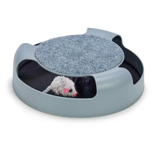 Cat toy Mouse Rueda Grey polypropylene 25 x 6