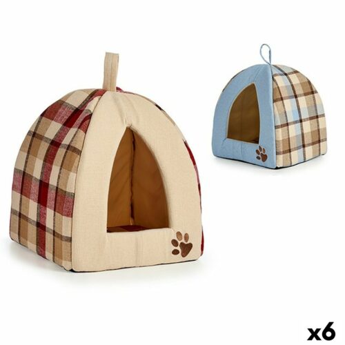 Pet bed Squared 33 x 45 x 33 cm (6 Units) Pet bed Squared 33 x 45 x 33 cm (6 Units)