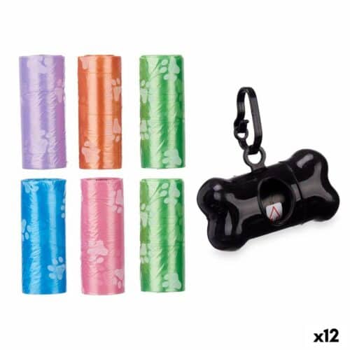 Pet Bag Dispenser Plastic Set (12 Units) Pet Bag Dispenser Plastic Set (12 Units)