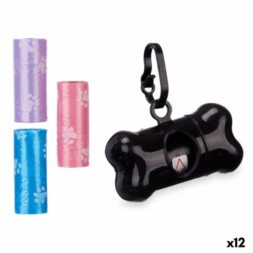 Pet Bag Dispenser Plastic Set (12 Units) Pet Bag Dispenser Plastic Set (12 Units)