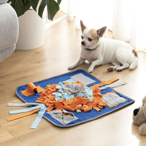 Sniffing Mat for Pets Trixie Green Grey Polyester 27 Ć 20 CM Sniffing Mat for Pets Trixie Green Grey Polyester 27 Ć 20 CM