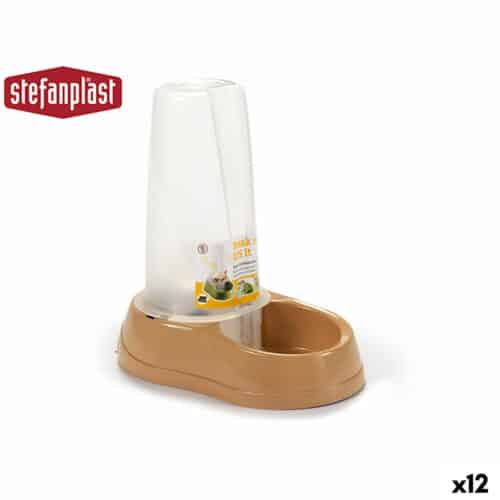 Pet feeding dish Stefanplast 04093 Beige Plastic 650 ml 12 x 19