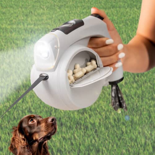 6-in-1 Retractable Dog Leash Leashic InnovaGoods 6-in-1 Retractable Dog Leash Leashic InnovaGoods