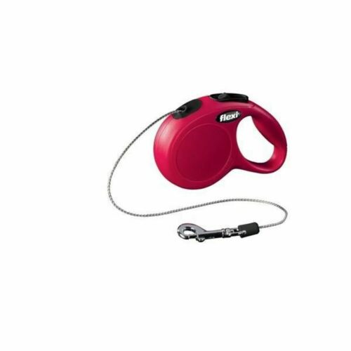 Dog Lead Flexi New Classic 8 m Red Size S Dog Lead Flexi New Classic 8 m Red Size S